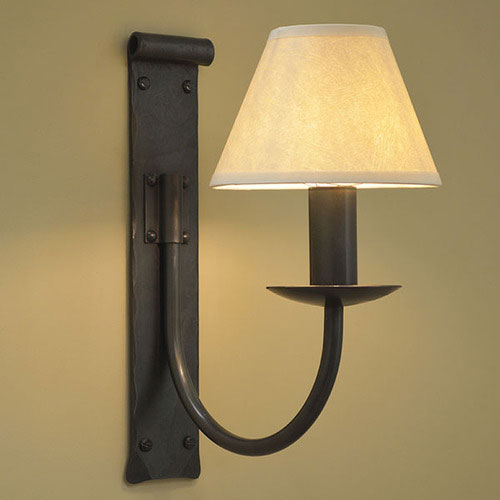 Wrought Iron Wall Lamp