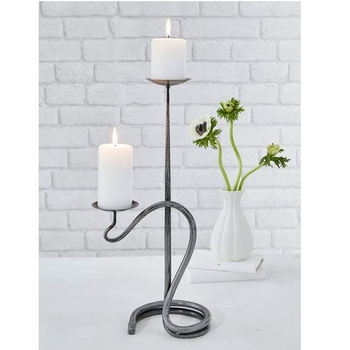 Iron Metal Candle Holder