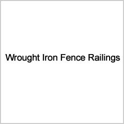 Wrought Iron Fence Railings
