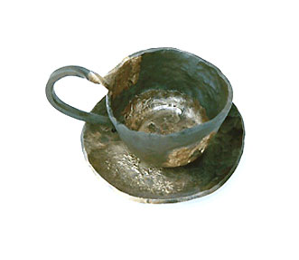 Wrought Iron Cup Plate