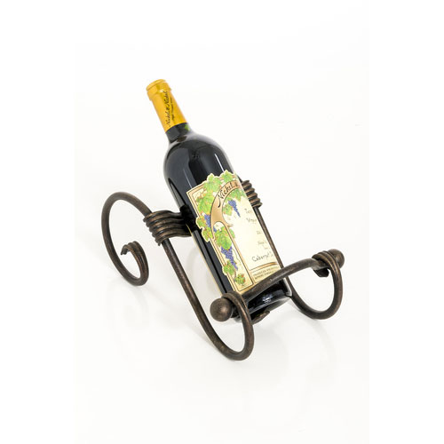 Wrought Iron Wine Holder