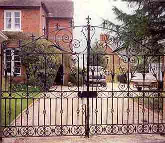 Mild Steel Entry Gate